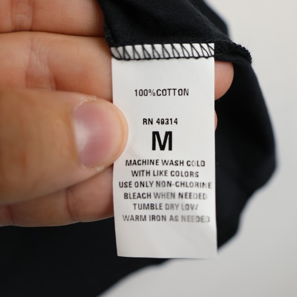 Nebraska Cornhuskers Shirt Womens Medium Black NCAA Football Studded Tee V Neck - Picture 7 of 13